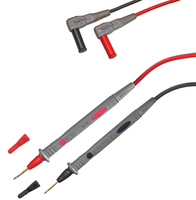 Przewody pomiarowe ze stykiem prostym i nakładkami 2 mm PeakTech TKS-8