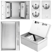 Gniazdo podłogowe puszka  Spacetronik SPS-W34S_S3