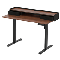 Biurko Elektryczne Regulowane SPEF133BM 120x60 z Szufladą i USB