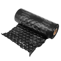 Wypełniacze do paczek antystatyczne maty Bublaki B4033 40x33 cm - 300 mb (czarny neutral - bez logo)