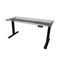 Stelaż elektryczny do biurka Spacetronik SPE-214AB USB