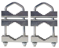 dodatkowy cybant antenowy, zacisk U podwójny, 2szt