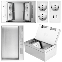 Gniazdo podłogowe puszka  Spacetronik SPS-W24S_S3