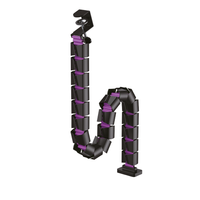 Prowadnik przewodów Spacetronik SPK-131BP czarny