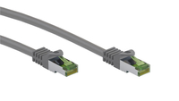 Kabel LAN Patchcord CAT 8.1 S/FTP cert. GHMT MIEDŹ szary 5m