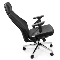 OUTLET Fotel ergonomiczny biurowy z podłokietnikiem 4D Spacetronik GUNNAR