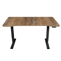 Elektryczne biurko z regulacją wysokości 160x80 czarne retro ERGO Spacetronik SPE-O226AB Magnus