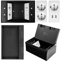 Gniazdo podłogowe puszka  Spacetronik SPS-W24B_S3