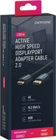 CLICKTRONIC Kabel DisplayPort DP - HDMI 2.0 4K 60Hz 2m