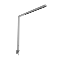 Lampa biurkowa LED boczna GLOW D22 Pro Srebrna