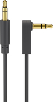 Kabel audio Jack 3,5mm AUX wtyk-wtyk Goobay kątowy 3m
