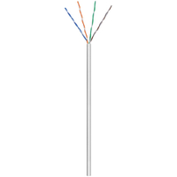 Skrętka CAT5e U/UTP AWG 24/1 Goobay szara 305m