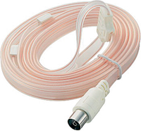 Antena radiowa DAB FM elastyczna kabel Goobay 1,75m biała