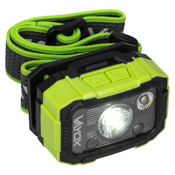Latarka czołowa 500lm VAYOX VA0415 Dual-Hammer LED
