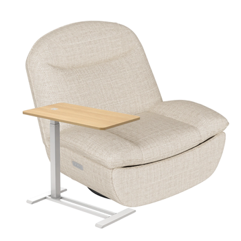 Zestaw relaksacyjny: fotel elektryczny FLAX + stolik BUDDY