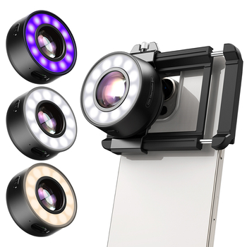 Obiektyw makro jubilerski 120x LED Apexel  MS120
