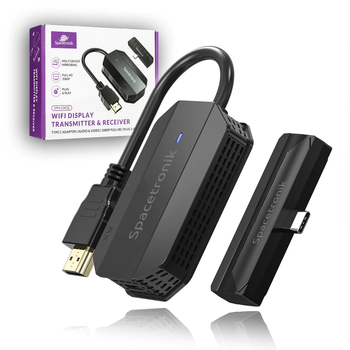 Bezprzewodowy transmiter HDMI 1080p 60Hz usb-c Spacetronik SPH-CW32