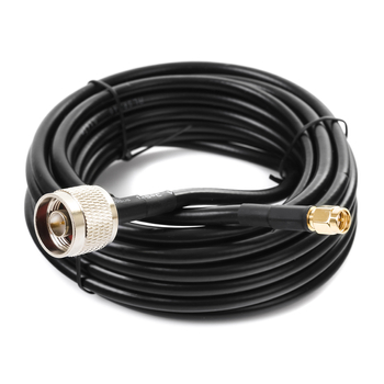 Kabel GSM przewód antenowy Spacetronik wtyk N wtyk SMA LMR240 7m