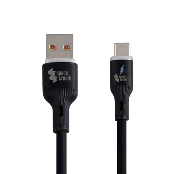 Kabel LED silikonowy  USB2.0 do USB-C 1m 