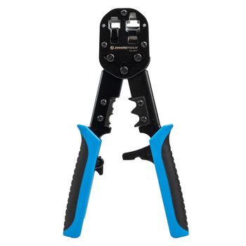 Profesjonalna zaciskarka przelotowa RJ45 i RJ11/12 z gniazdami do zaciskania końcówek UC-4511 Jonard