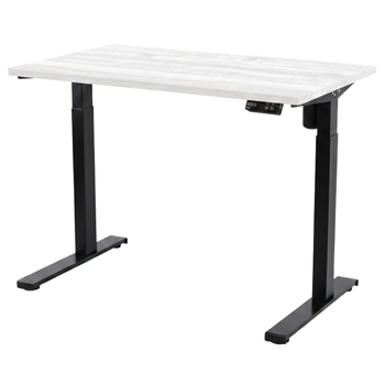 Biurko elektryczne Spacetronik SPE-152B z blatem 120×60 biały alaska