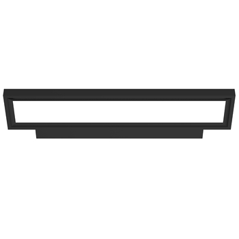 Lampa ścienna kinkiet do biura GLOW D24 Pro Czarna