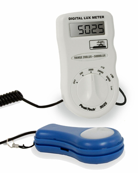 Miernik Światłomierz Luksometr Luksomierz PeakTech 5025