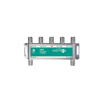 Rozgałęźnik antenowy 1x6 5-1218 MHz LIV 6 Polytron