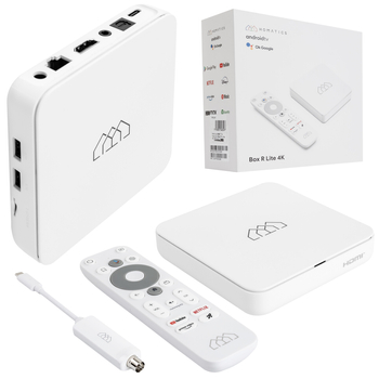 Android SMART TV Homatics Box R 4K Lite Android 11 + tuner DVB-T2