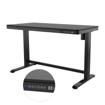 Ergonomiczne biurko OUTLET Spacetronik SPE-B128BG Astrid