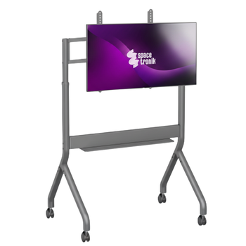 Mobilny Stojak TV SPET05G z Elektryczną Regulacją dla Ekranów 55–90 cali