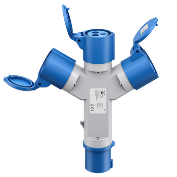 Adapter rozdzielacz CEE na 3 CEE 16A typu Y