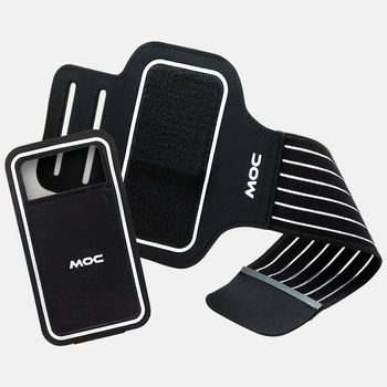 Zestaw Opaska na ramię Armband + etui Slip-In Bag L-XL Czarny