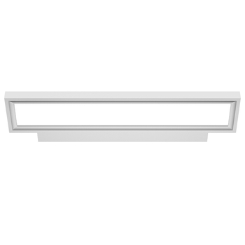 Lampa ścienna kinkiet do biura GLOW D24 40W Biała